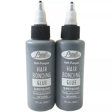 Load image into Gallery viewer, 1 Bottle 2 Oz 60 ml Lanell Black Hair Weaving Bond Anti-fungus Hair Bonding Glue
