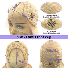 Load image into Gallery viewer, 250 Density Deep Curly Frontal Wig Long Grey Colored Lace Front Human Hair Wigs Brazilian Virgin 13x3 Human Hair Lace Front Wig