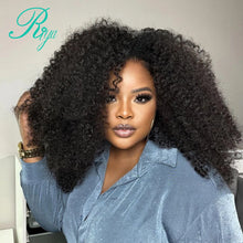 Load image into Gallery viewer, Riya Hair Clips In Brazilian Human Hair Burmese Curly Clip In Hair Extensions 7/8 Pieces And 120g/Set Natural Color Remy Hair