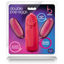 Load image into Gallery viewer, Double Pop Eggs Cerise Pink Vibrating Bullet