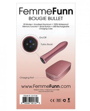 Load image into Gallery viewer, Femmefunn Bougie Bullet Vibrator Rose Gold