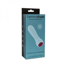 Load image into Gallery viewer, Femmefunn Booster Bullet Vibrator Light Blue