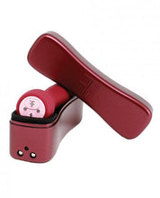 Load image into Gallery viewer, Femmefunn Booster Bullet Vibrator Maroon Brownish Red