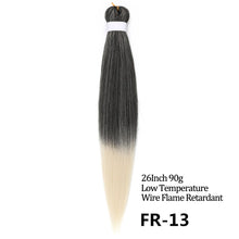 Load image into Gallery viewer, 24 26 Inches 80g 90g Kanekalon Hair Wholesale Bulk Braid Synthetic Hair Braid Easy Braiding Hair Extension For Women