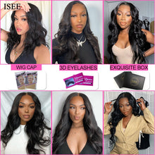 Load image into Gallery viewer, ISEE HAIR Peruvian Body Wave Human Hair Bundles100% Human Hair Extension Natural Color Can Buy 1/ 3/ 4 Bundles Thick Hair Weaves