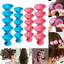 Load image into Gallery viewer, Hair Care Rollers Magic Silicone Hair Curler Soft Rubber Twist Hair No Heat No Clip Hair Curling Styling DIY Tool Sleeping Care