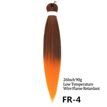 Load image into Gallery viewer, 24 26 Inches 80g 90g Kanekalon Hair Wholesale Bulk Braid Synthetic Hair Braid Easy Braiding Hair Extension For Women