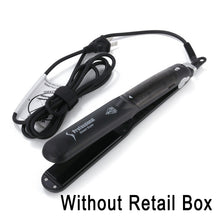 Load image into Gallery viewer, Steam Hair Straightener Ceramic Vapor Hair Curler Salon hair Flat Iron Hair Straightening Iron Curler Styler Hair Styling Tool