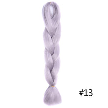 Load image into Gallery viewer, Chorliss Long  Jumbo Braids Ombre Braiding Hair Bundles Synthetic Hair Extensions Crochet Braids Natural Blue Pink Purple Blonde