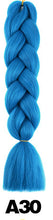Load image into Gallery viewer, Qp hair 24 inch Ombre Color Synthetic Hair Braids Pre Stretched Wholesale Jumbo Braiding KaneKalon Hair Extensions 100g/pcs