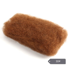 Load image into Gallery viewer, Sleek Mongolian Remy Hair Afro kinky Curly Bulk Human Hair For Braiding 1 Bundle 50g/pc Natural Color Braids Hair No Weft