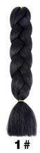 Load image into Gallery viewer, Qp hair 24 inch Ombre Color Synthetic Hair Braids Pre Stretched Wholesale Jumbo Braiding KaneKalon Hair Extensions 100g/pcs