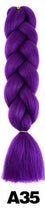 Load image into Gallery viewer, Qp hair 24 inch Ombre Color Synthetic Hair Braids Pre Stretched Wholesale Jumbo Braiding KaneKalon Hair Extensions 100g/pcs
