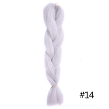 Load image into Gallery viewer, Chorliss Long  Jumbo Braids Ombre Braiding Hair Bundles Synthetic Hair Extensions Crochet Braids Natural Blue Pink Purple Blonde