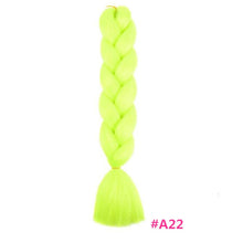 Load image into Gallery viewer, Pervado Hair Burg Brown Grey Ombre Crochet Braiding Hair Extensions One Piece 100g/Pack 24Inch Long Synthetic Jumbo Braids Hair