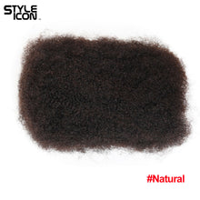 Load image into Gallery viewer, Styleicon Brazilian Afro Kinky Bulk 100% Human Hair For Braiding Remy Afro Kinky Bulk 50g/Pcs Kinky Curly Hair Crochet