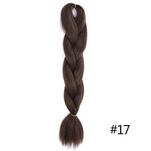 Load image into Gallery viewer, Chorliss Long  Jumbo Braids Ombre Braiding Hair Bundles Synthetic Hair Extensions Crochet Braids Natural Blue Pink Purple Blonde