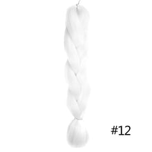 Load image into Gallery viewer, Chorliss Long  Jumbo Braids Ombre Braiding Hair Bundles Synthetic Hair Extensions Crochet Braids Natural Blue Pink Purple Blonde