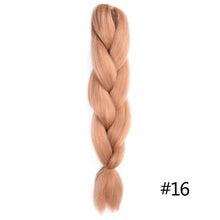 Load image into Gallery viewer, Chorliss Long  Jumbo Braids Ombre Braiding Hair Bundles Synthetic Hair Extensions Crochet Braids Natural Blue Pink Purple Blonde