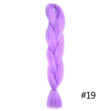 Load image into Gallery viewer, Chorliss Long  Jumbo Braids Ombre Braiding Hair Bundles Synthetic Hair Extensions Crochet Braids Natural Blue Pink Purple Blonde