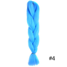 Load image into Gallery viewer, Chorliss Long  Jumbo Braids Ombre Braiding Hair Bundles Synthetic Hair Extensions Crochet Braids Natural Blue Pink Purple Blonde