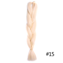 Load image into Gallery viewer, Chorliss Long  Jumbo Braids Ombre Braiding Hair Bundles Synthetic Hair Extensions Crochet Braids Natural Blue Pink Purple Blonde