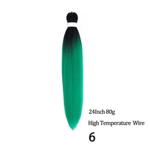 Load image into Gallery viewer, 24 26 Inches 80g 90g Kanekalon Hair Wholesale Bulk Braid Synthetic Hair Braid Easy Braiding Hair Extension For Women