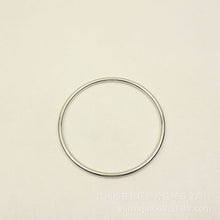 Load image into Gallery viewer, 3Pcs Fashion 10cm Metal Big Round CC Hair Braid Rings Accessories Clips for Women Hoop Circle Hair Extensions Rings Hair