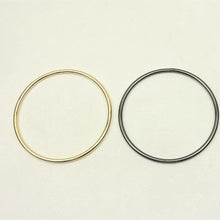 Load image into Gallery viewer, 3Pcs Fashion 10cm Metal Big Round CC Hair Braid Rings Accessories Clips for Women Hoop Circle Hair Extensions Rings Hair