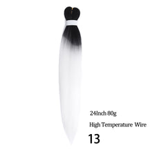 Load image into Gallery viewer, 24 26 Inches 80g 90g Kanekalon Hair Wholesale Bulk Braid Synthetic Hair Braid Easy Braiding Hair Extension For Women