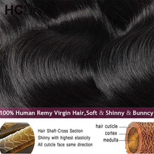 Load image into Gallery viewer, Body Wave Bundles Human Hair Brazilian Hair Weave Extensions 1/3/4 PCS Remy Human Hair 10-40inch Body Wave Hair Extensions