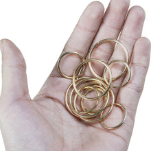 Load image into Gallery viewer, 20Pcs New Style Open Loop Hair Dreadlocks Metal Rings Clips Dreadlocks Beads for Braids Hair Extension Accessories