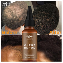 Load image into Gallery viewer, Fast Hair Growth Oil African Crazy Traction Alopecia Chebe Hair Mask Anti Hair Break Hair Strengthener Hair Loss Treatment Spray