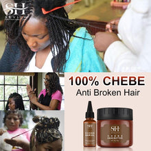 Load image into Gallery viewer, Fast Hair Growth Oil African Crazy Traction Alopecia Chebe Hair Mask Anti Hair Break Hair Strengthener Hair Loss Treatment Spray