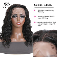 Load image into Gallery viewer, Unice Hair Natural Wave Bob Wigs Human Hair Short Human Hair T Part Lace Wig 13x5x1 Lace Part Wig Natural Wavy Hair for Women