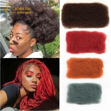 Load image into Gallery viewer, Joedir Brazilian Remy Hair Afro kinky Curly Bulk Human Hair For Braiding One Bundle 50g/pc Natural Color Braids Hair No Weft