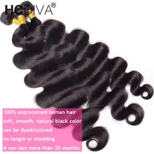 Load image into Gallery viewer, Body Wave Bundles Human Hair Brazilian Hair Weave Extensions 1/3/4 PCS Remy Human Hair 10-40inch Body Wave Hair Extensions