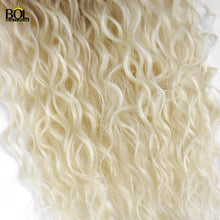 Load image into Gallery viewer, BOL 32Inch Long Kinky Curly Ponytail Hair Extensions Human Hair Feeling Synthetic Drawstring Ponytail Soft and Natural for Women