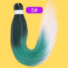 Load image into Gallery viewer, Vigorous Synthetic Easy Jumbo Braids Hair Ombre Braiding Hair 20inches Crochet Hair Extensions