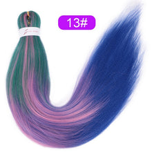 Load image into Gallery viewer, Vigorous Synthetic Easy Jumbo Braids Hair Ombre Braiding Hair 20inches Crochet Hair Extensions