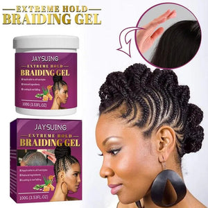 Braiding Gel Edge Gel For Natural Hair Effective Braid Styling Supplies For Braid And Twist Long Lasting Keeping For Stylists