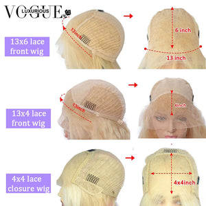 Highlight Brown Honey Blonde Brazilian Virgin Human Hair Closure Glueless Wigs Transparent HD Lace Front Women Wig Preplucked