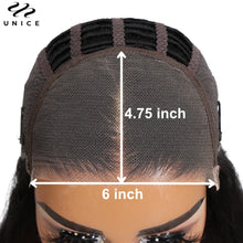 Load image into Gallery viewer, Unice Hair Wear Go Lace Wig Real Glueless Wig Breathable Open Cap Pre-cut 6x4.75 Lace Wig Deep Curly Lace Wigs Best Summer Wig
