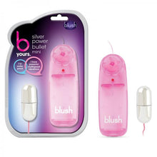 Load image into Gallery viewer, Silver Bullet Mini Vibrator Pink Power Control
