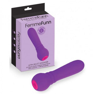 Femmefunn Ultra Bullet Silicone Purple Vibrator