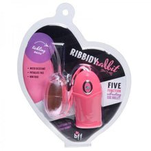 Load image into Gallery viewer, Ribbidy Rabbit Egg Bullet Vibrator Pink
