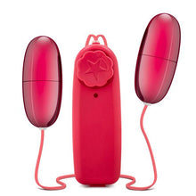 Load image into Gallery viewer, Double Pop Eggs Cerise Pink Vibrating Bullet
