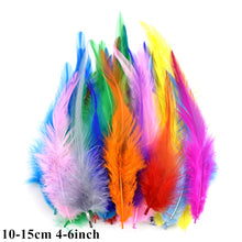 Load image into Gallery viewer, Many Kinds Multicolour Combinations Goose Ostrich Feathers Crafts Pheasant Chicken Turkey Peacock Feather Handicraft Accessories
