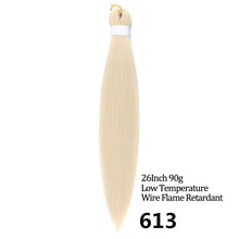 Load image into Gallery viewer, 24 26 Inches 80g 90g Kanekalon Hair Wholesale Bulk Braid Synthetic Hair Braid Easy Braiding Hair Extension For Women
