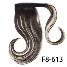 Load image into Gallery viewer, XINRAN Synthetic Bounce Wraparound Ponytail Hair Pieces  Straight Hair Extensions With Combs Warp Ponytails For Women
